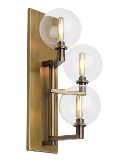 Tech Lighting 700WSGMBTCS-LED927 Gambit Triple Wall