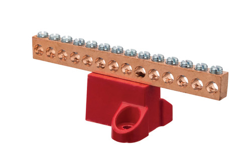 NSI Industries GBC2-14 Ground Bar CU 14 Circuit 2-14