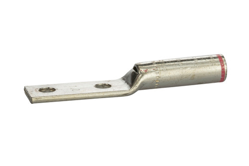 NSI Industries L10N-14 CU CMP Lug Long 1/0 AWG 1/4 Bolt 1 Spac