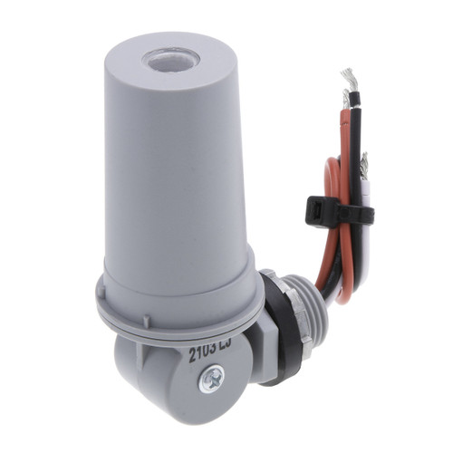 NSI Industries 2021-GLN Photocontrol Pencil & Swivel 120V, Bulk (20 per bag) Includes connector and a modified Lock nut