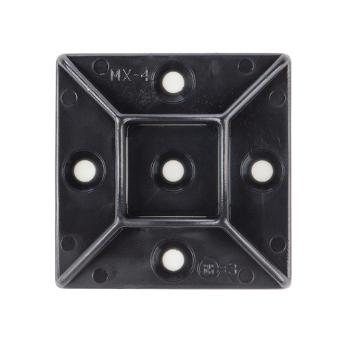 NSI Industries FTH20A-B Adhesive Tie Mount Black 2_2_ 50