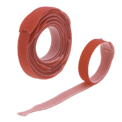 NSI Industries V1250-2 Cable Tie hook and loop fastener Red 12_ 10
