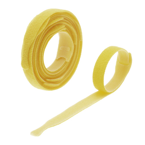 NSI Industries V1250-4 Cable Tie hook and loop fastener Yellow 12_ 10