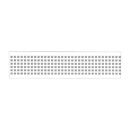 NSI Industries WMC-32 Wire Marker Cards (#32)