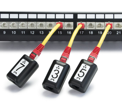 NSI Industries 610025C FTP Patch Cable, 5_ C6, 4/Clam