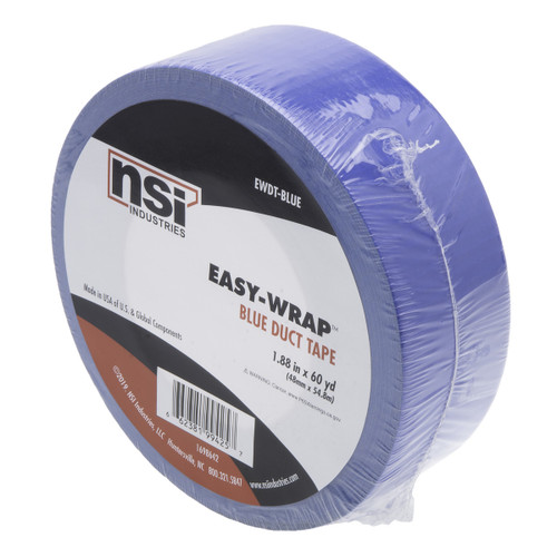NSI Industries EWDT-BLUE Blue Duct Tape 1.88 x 60