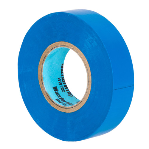 NSI Industries WW-722-BL WarriorWrap 7mil Select Vinyl Electrical Tape- Blue