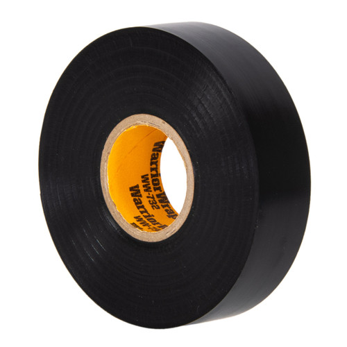 NSI Industries WW-732 WarriorWrap 7mil Premium Vinyl Electrical Tape- Black