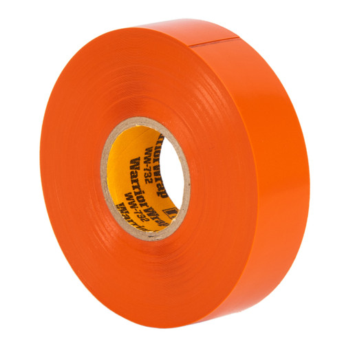 NSI Industries WW-732-OR WarriorWrap 7mil Premium Vinyl Electrical Tape- Orange