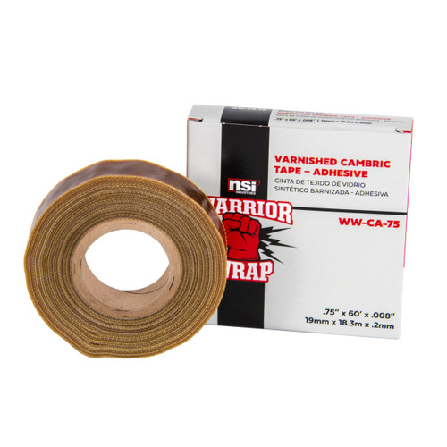 NSI Industries WW-CA-75 Cambric Adhesive Tape .75_ x 60_