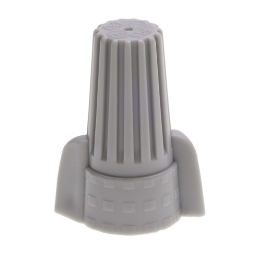 NSI Industries WWC-G-C Grey Winged Wire Connector with Quick-Grip Spring, 50 Carton