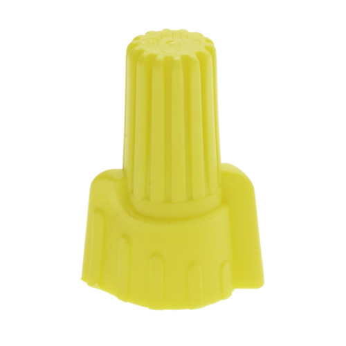 NSI Industries WWC-Y-25R Yellow Winged Wire Connector with Quick-Grip Spring, 25 Bag