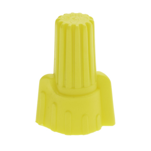 NSI Industries WWC-Y-B Yellow Winged Wire Connector with Quick-Grip Spring, 500 Bag