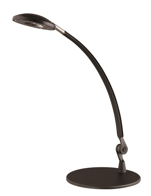 Satco 57-034 LED DESK LAMP - 5W 300 LUMEN LED Desk Lamp 5W 4000K 300 Lumen Black Finish (Discontinued)