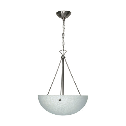 Nuvo 60-133 SOUTH BEACH 3 LT PENDANT South Beach 3 Light 15 in. Pendant with Water Spot Glass (Discontinued)