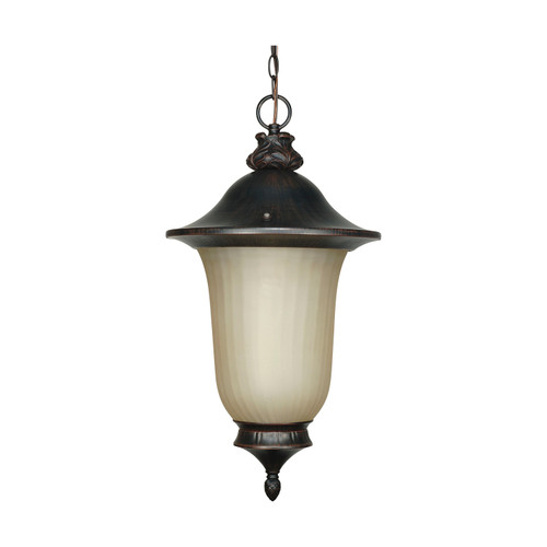 Nuvo 60-2509 PARISIAN ES 3 LT HANGING LANT. Parisian ES 1 Light Hanging Lantern with Champagne Glass Lamp Included (Discontinued)