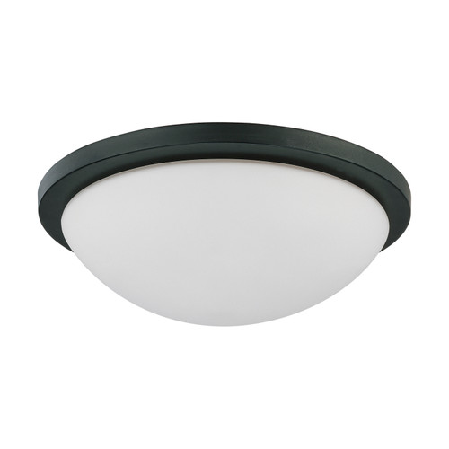 Nuvo 60-2945 BUTTON ES 2 LT 13" FLUSH Button ES 2 Light 13 in. 13W GU24 (included) Flush Dome with White Glass (Discontinued)
