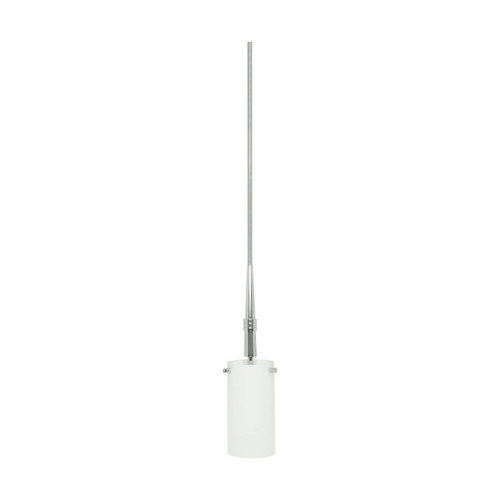Nuvo 60-3864 JET ES 1 LIGHT MINI PENDANT Jet ES 1 Light Mini Pendant with Satin White Glass (1) 13W GU24 Lamp Included (Discontinued)