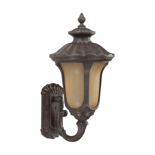 Nuvo 60-3903 BEAUMONT ES 1 LT MED. LANTERN Beaumont ES 1 Light Mid-Size Wall Arm Up (1) 18W GU24 Lamp Included (Discontinued)