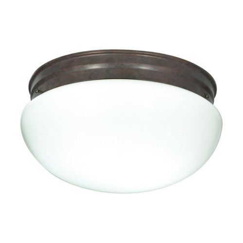 Nuvo 60-408 ES - 2 LT 18W 12" MUSHROOM 2 Light CFL 12 in. Large White Mushroom (2) 18W GU24 Lamps Included (Discontinued)