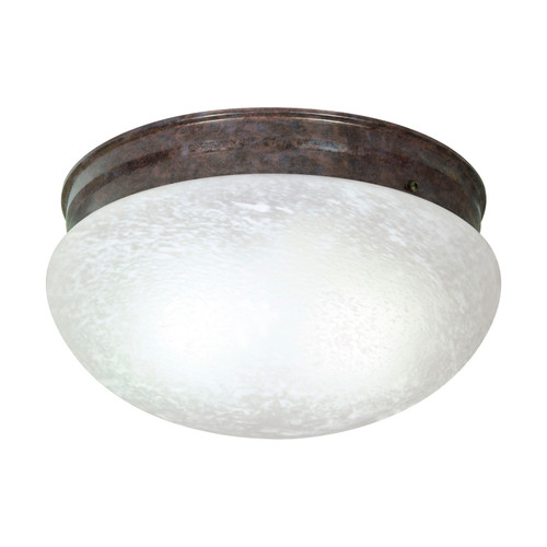 Nuvo 60-416 ES - 2 LT 18W 12" MUSHROOM 2 Light CFL 12 in. Large Alabaster Mushroom (2) 18W GU24 Lamps Included (Discontinued)