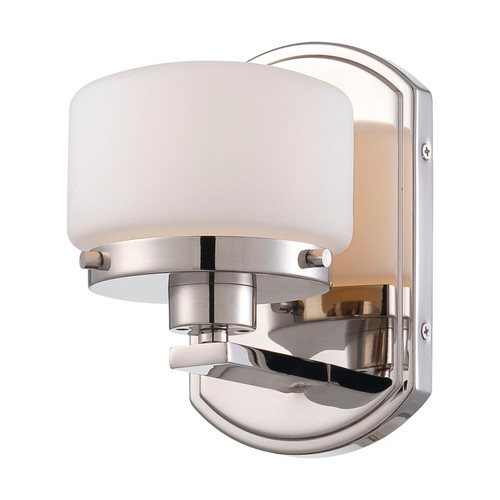 Nuvo 60-5021 AUSTIN 1 LIGHT VANITY Austin 1 Light Vanity Fixture with Etched Opal Glass (Discontinued)