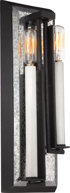 Nuvo 60-5386 ZANSIBAR - 2 LT WALL SCONCE Zanzibar 2 Light Wall Sconce (Discontinued)