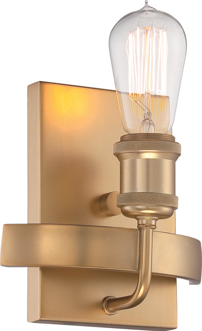 Nuvo 60-5711 PAXTON 1 LIGHT WALL SCONCE Paxton 1 Light Wall Sconce Includes 40W A19 Vintage Lamp (Discontinued)