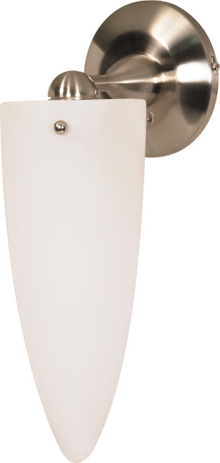 Nuvo 60-698 WHITE CONE HAL.WALL SCONCE BN 1 Light 4 in. Halogen Wall Fixture Arctic Cone (Discontinued)