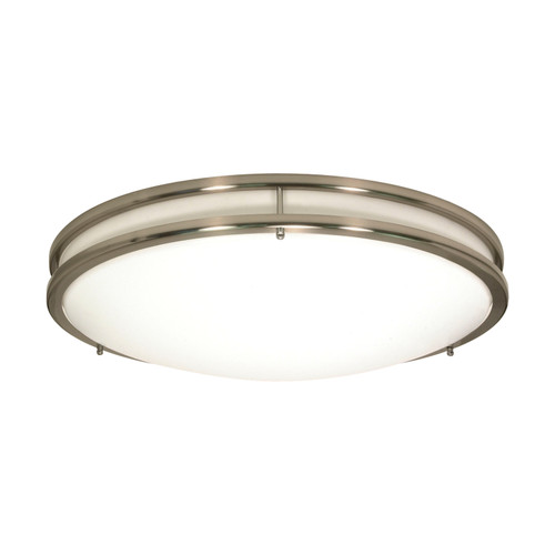 Nuvo 60-900 GLAMOUR ES 3 LT 13" FLUSH Glamour 3 Light CFL 13 in. Flush Mount (3) 13W GU24 / Lamps Included (Discontinued)