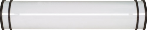 Nuvo 60-914R GLAMOUR 25" 2 LT LINEAR VANITY Glamour 2 Light 25 in. Vanity Fluorescent (2) F17T8 (Discontinued)