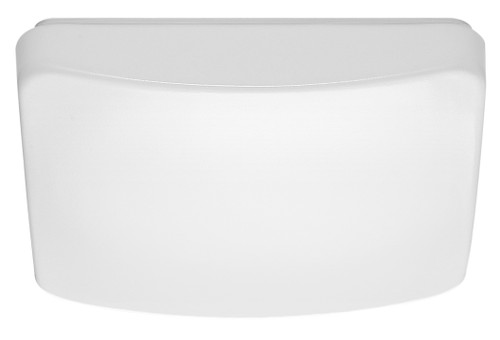 Nuvo 62-1097 11" SQUARE ACRYLIC LED 11 in. Flush Mounted LED Light Fixture Square shape White Finish with Occupancy Sensor 120V (Discontinued)