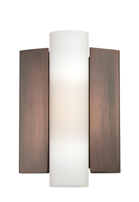 Nuvo 62-121 CHASE LED WALL SCONCE Chase 1 Module Wall Sconce with Etched Opal Glass (Discontinued)