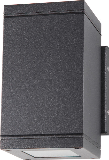 Nuvo 62-1233 VERONA SMALL UP/DOWN LIGHT Verona LED Small Up/Down Fixture Anthracite Finish (Discontinued)