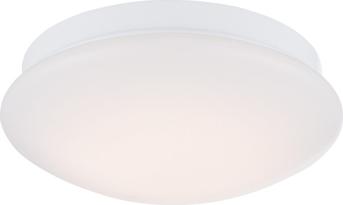 Nuvo 62-615 ZIP LED FLUSH Zip LED Flush Fixture with White Acrylic (Discontinued)