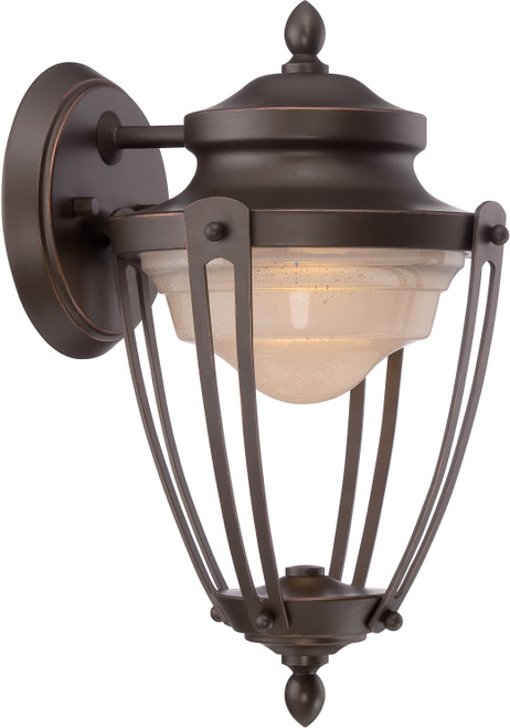 Nuvo 62-691 COLE LED OUTDOOR WALL Cole LED Outdoor Wall with Frosted Glass (Discontinued)