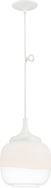 Nuvo 62-693 MINI STELLAR LED PENDANT Stellar LED Mini Pendant with White to Clear Glass (Discontinued) Nuvo 62-693 MINI STELLAR LED PENDANT Stellar LED Mini Pendant with White to Clear Glass (Discontinued)
