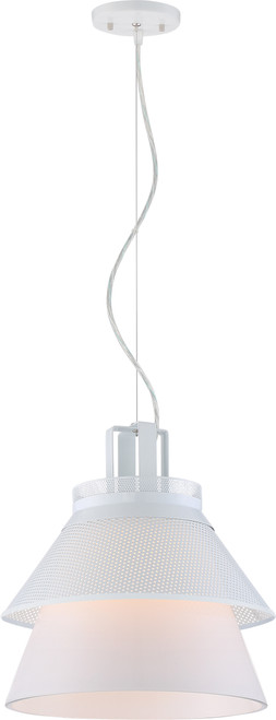 Nuvo 62-784 KYTO LED 13" PENDANT Kyto LED 13 in. Pendant with White Opal Glass (Discontinued)