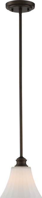 Nuvo 62-906 TESS 1 LIGHT LED MINI PENDANT Tess Mini-Pendant Aged Bronze Finish (Discontinued)