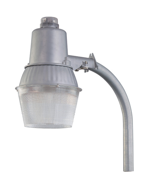Nuvo 65-003R W/LAMP 175W MERCURY VAPOR FIXT CFL Security Light with photcell and Galvanized Steel 24 in. Extension Arm (1) 32W CFL (Discontinued)