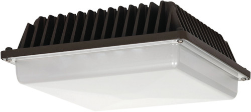 Nuvo 65-074 LED CANOPY FIXTURE 58W LED Canopy Fixture 58W Bronze Finish 120-277V (Discontinued)