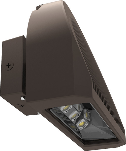 Nuvo 65-098 LED 32W ADJ ARC WALL PACK LED Adjustable Arc Wall Pack 32 Watts Bronze Finish 5000K 2900 Lumens (Discontinued)