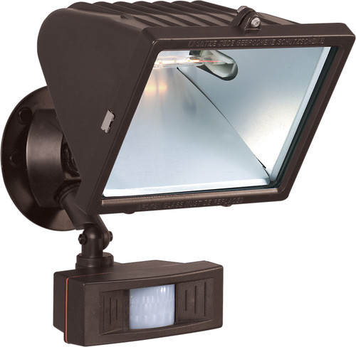 Nuvo SF76-509 1 LT LARGE HALOGEN FLOODLIGHT 1 Light - 12" - Flood Light, Exterior - Large Halogen w/Motion Sensor (Discontinued)