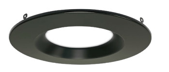 TR-DLR-6I-BK - N/A Downlight 6" Trim - Portor Lighting