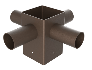 PT-AL-P-HST2-4 - 4 Prong Tenon - Portor Lighting