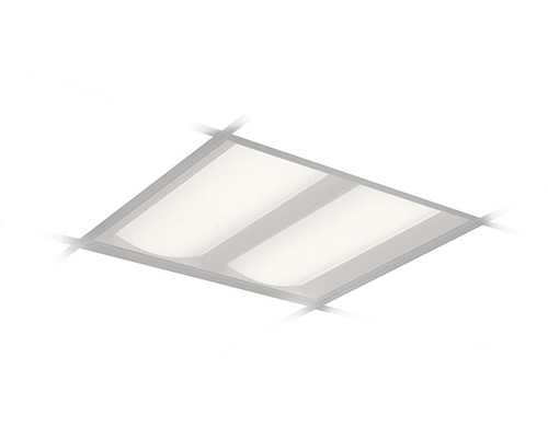 Day-Brite 2DLG44L835-2-D-UNV-DIM 2x2, 4400 Nominal Delivered Lumens, 3500K, Diffuse - 94 lm/W