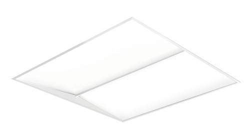 Ledalite 4222xxxxL8CE SilkSpace recessed, 2'x2', 3000lm, 80 CRI, 3000K - 103.1 lm/W