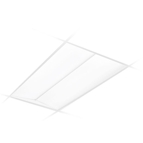 Ledalite 4224xxxxL8CD SilkSpace recessed, 2'x4', 4000lm, 80 CRI, 3000K - 114.8 lm/W