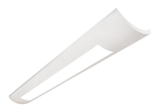 Ledalite 7705LBCAD Sona suspended, Acrylic Diffusers (50% Down), 4500lm/4ft, 80 CRI, 3500K - 124.3 lm/W