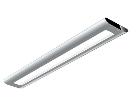 Ledalite 7806LCEQN BoldPlay suspended, MesoOptics Lens, 3400lm/4ft, 80 CRI, 3000K - 114.8 lm/W
